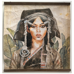 AKHA BANANIER (120x120cm)